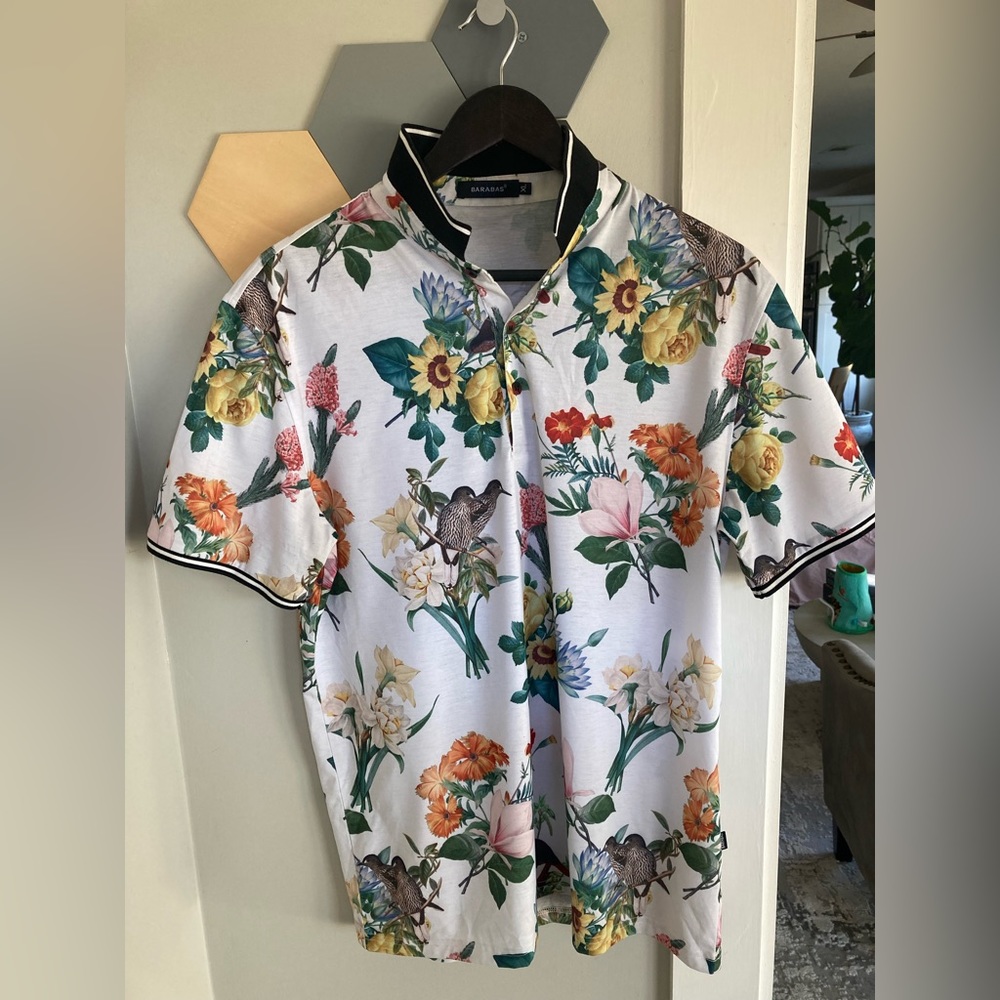 Barabas Men’s Polo Shirt Size XL